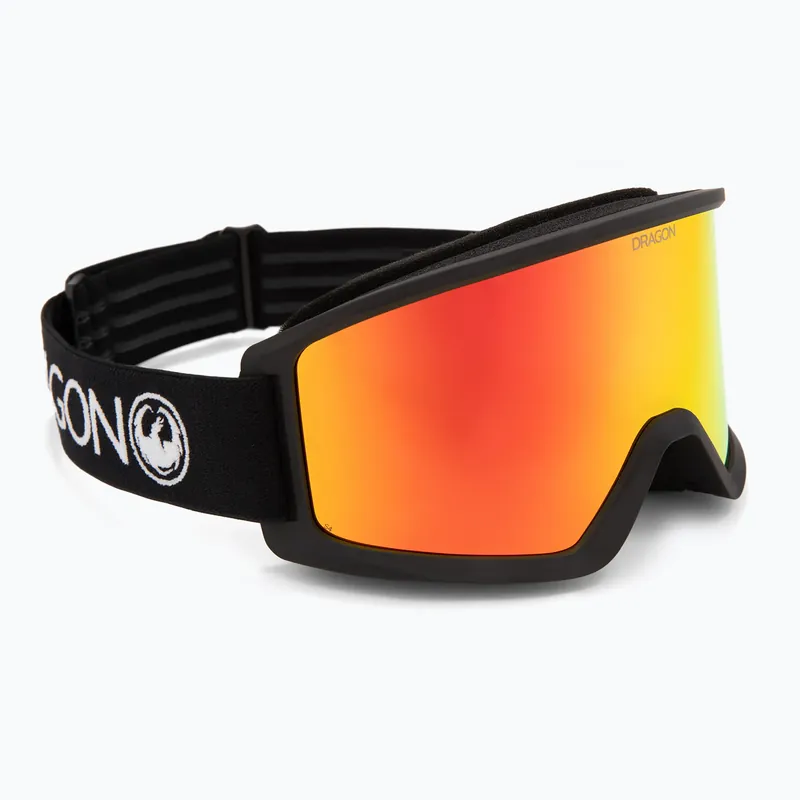 Dokud Zásoby Vydrží Lyžařské brýle DRAGON DX3 OTG black/lumalens red ion