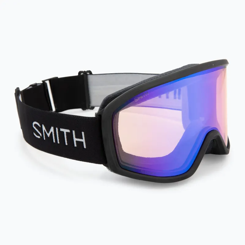 Nízká Cena Lyžařské brýle Smith Reason OTG black/blue sensor mirror