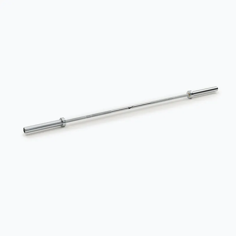 Autentický Rovná osa Nike Strength Hard Chrome Barbell chrome swoosh