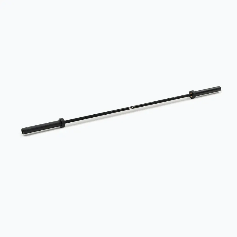 Rovná osa Nike Strength Chrome Barbell black chrome swoosh Vrácení Zdarma