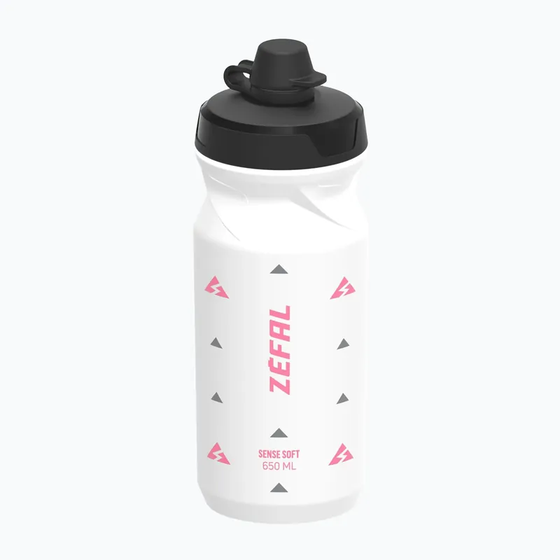 Cyklistická láhev Zefal Sense Soft 65 No-Mud 650 ml white Autentický