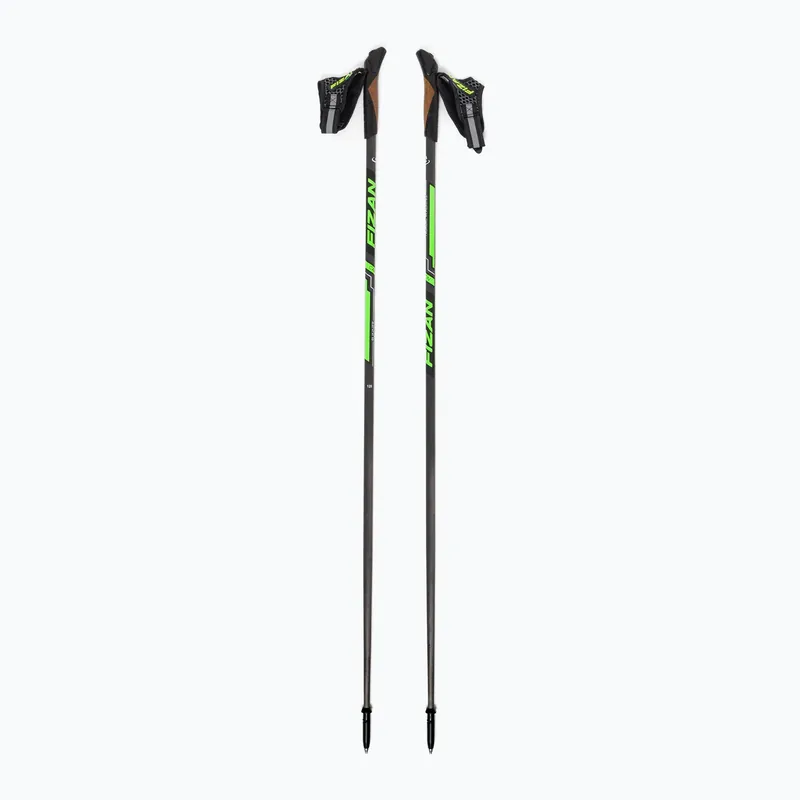Omezená Nabídka Hole na nordic walking FIZAN Runner černo-zelené S22 CA05