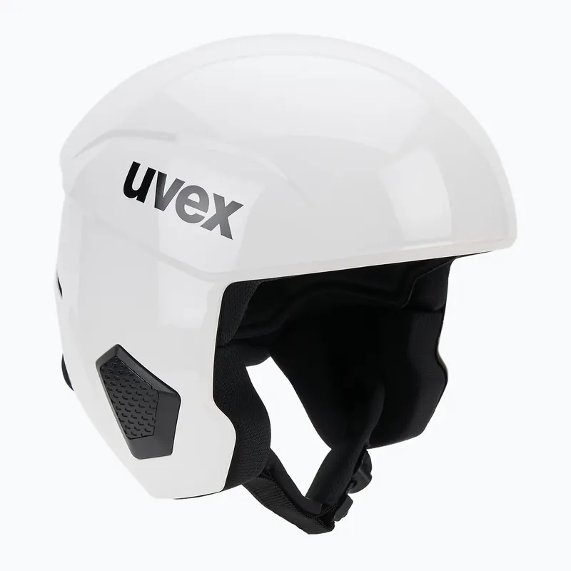 Lyžařská helma UVEX Invictus all white Akce
