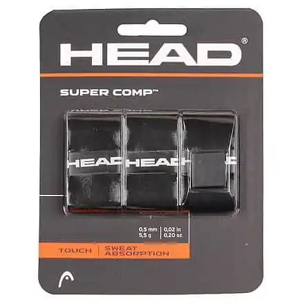 Super Comp overgrip omotávka tl. 0,5 mm černá Akční Nabídka
