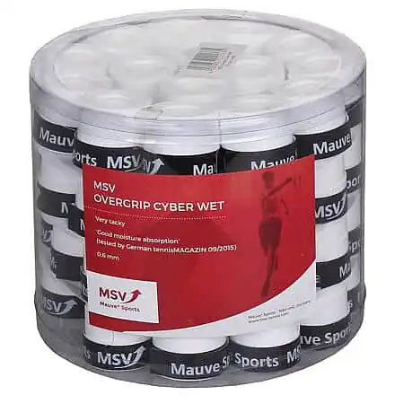 Cyber Wet overgrip omotávka tl. 0,6 mm bílá Zlevněný