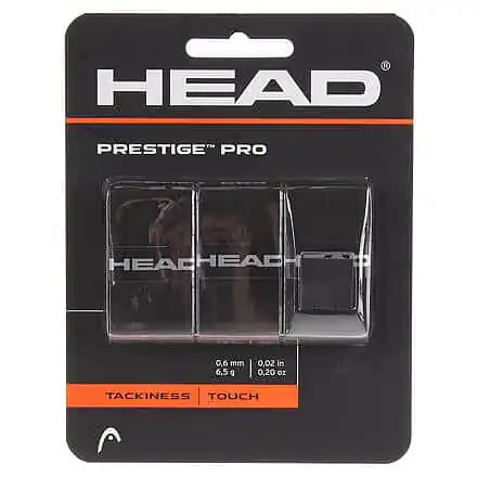 Ověřený Prestige Pro 3 overgrip omotávka tl. 0,6 mm černá