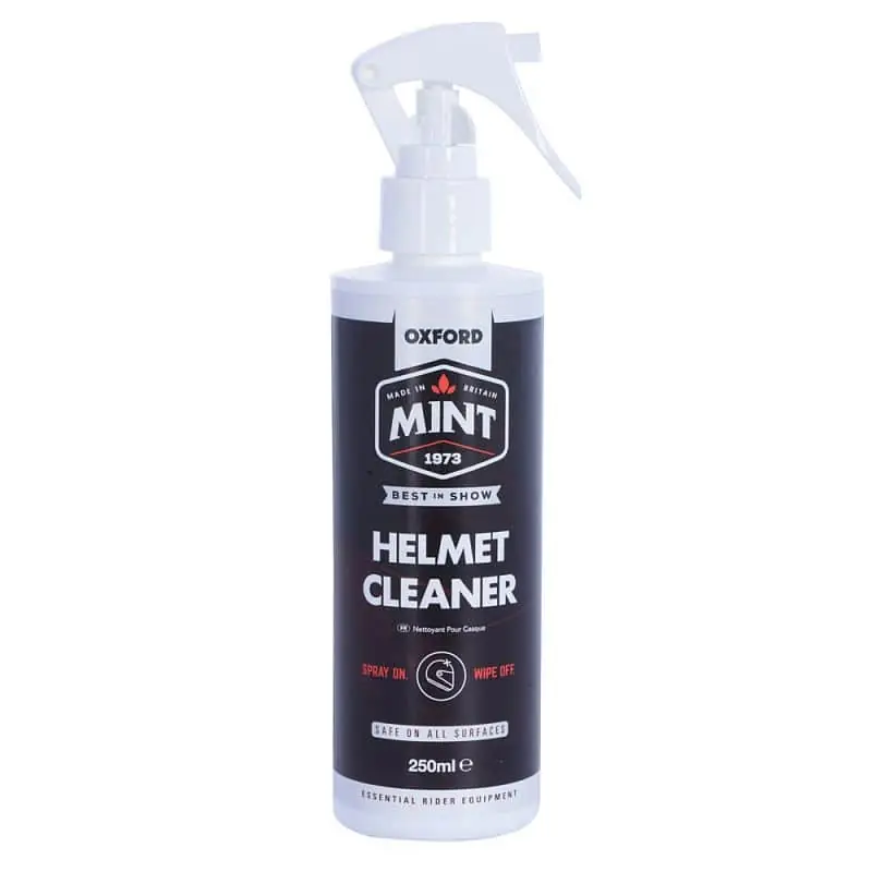 Čistič přileb a plexi ve spreji s rozprašovačem Mint Helmet Cleaner 250 ml Akční Nabídka