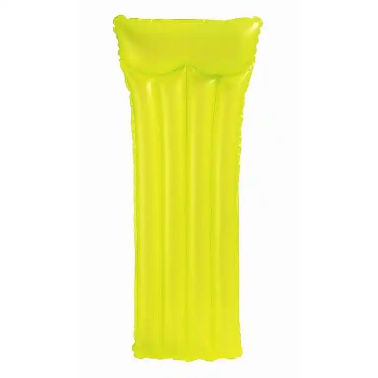 Lehátko nafukovací NEON INTEX 59717 183 x 69cm - žlutá Nízká Cena