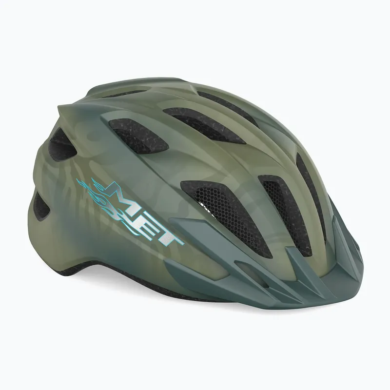 Dětská cyklistická helma MET Crackerjack Mips green matt Rychlé Dodání