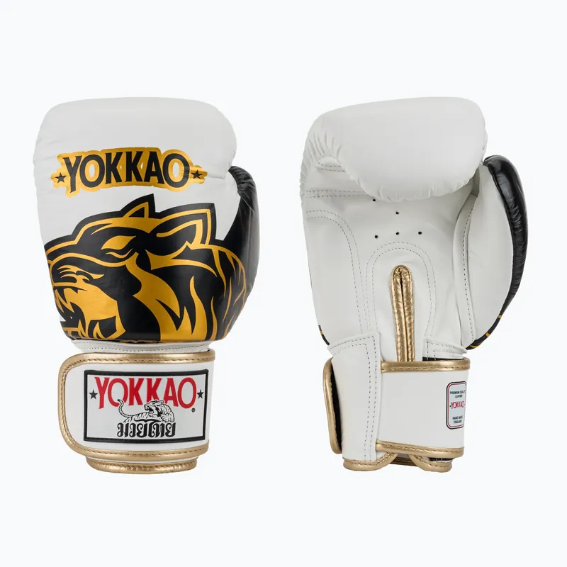 Ihned K Objednání Boxerské rukavice YOKKAO Original Boxing Gloves absolute white