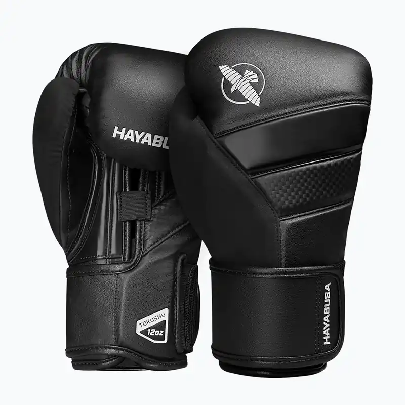 Boxerské rukavice Hayabusa T3 black Nejprodávanější