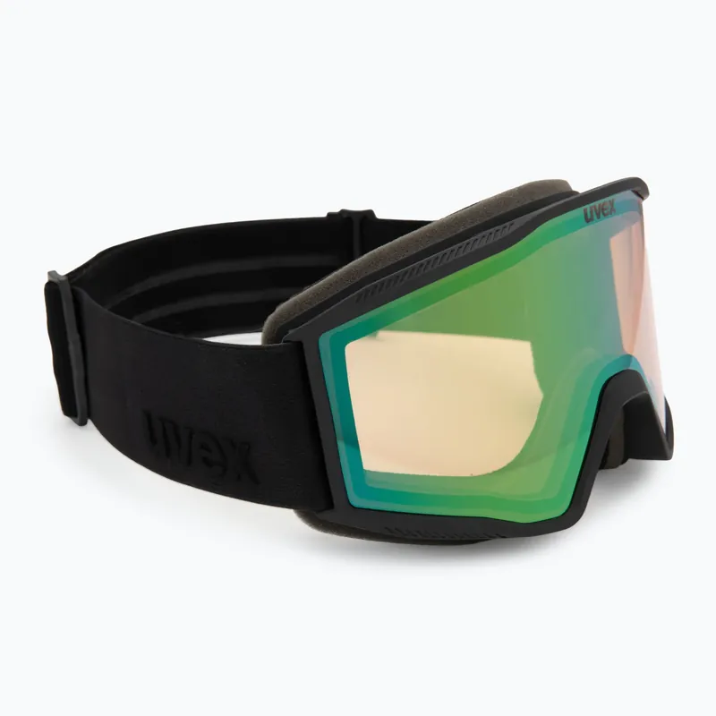 Tovární Cena Lyžařské brýle Uvex Blast V black matt/vario green mirror