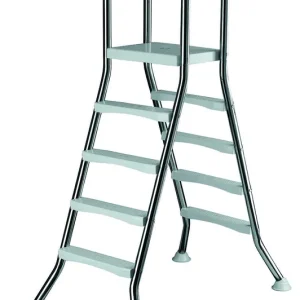 Vysoce Kvalitní Bazénové schůdky CF 122 cm - nerezová ocel