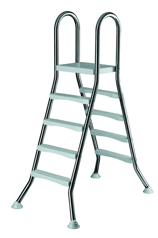 Vysoce Kvalitní Bazénové schůdky CF 122 cm - nerezová ocel