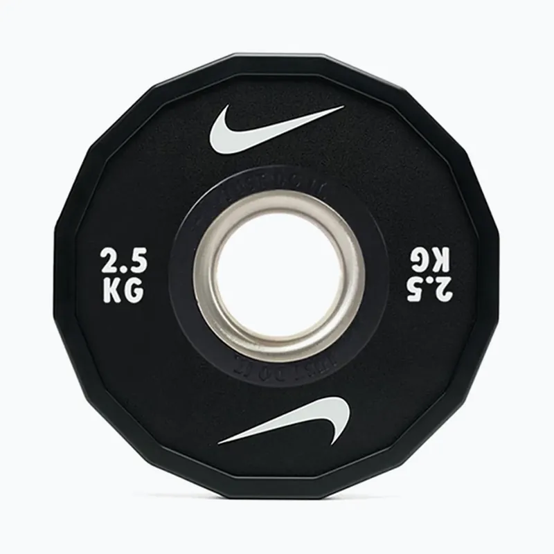 Kup Teď Olympijské kotouče Nike Strength Pro Urethane Plates 2 x 2,5 kg black/white