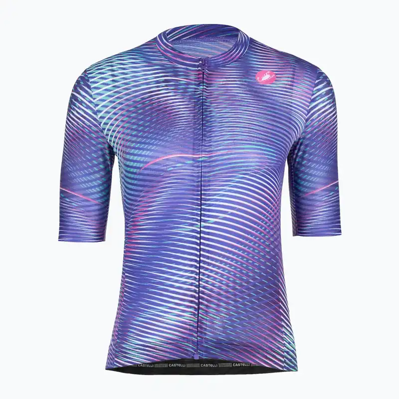 Expresní Doručení Dámský cyklistický dres Castelli Cosmic Vortex multicolor ultraviolet rose Novinka