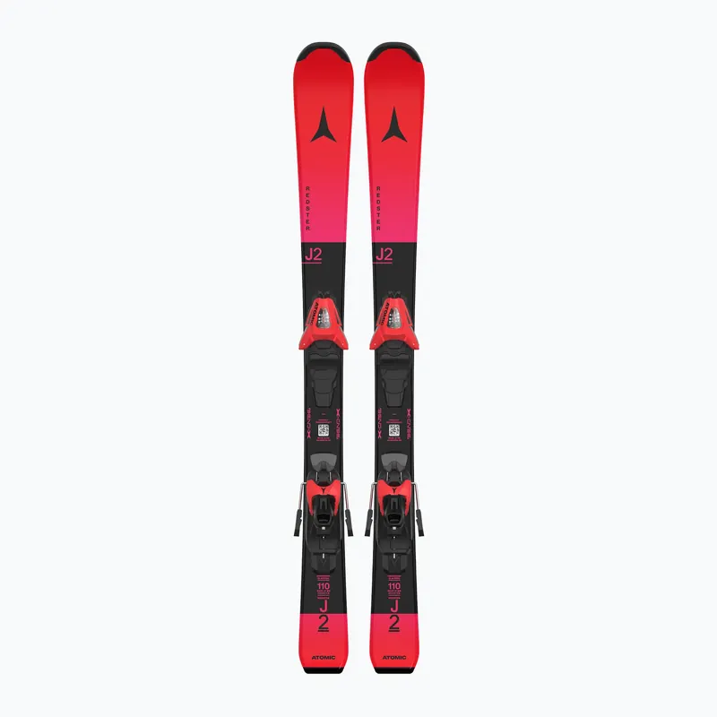 Pouze Dnes Dětské sjezdové lyže Atomic Redster J2 JTS + vázání C5 GW red tension/black