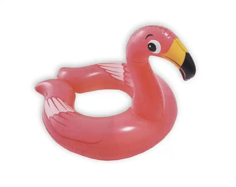 Značkový Kruh zvířátko Intex 77x55cm - růžová