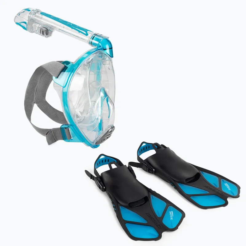 Speciální Cena Šnorchlovací set Cressi Duke + Bonete modrý SE726301