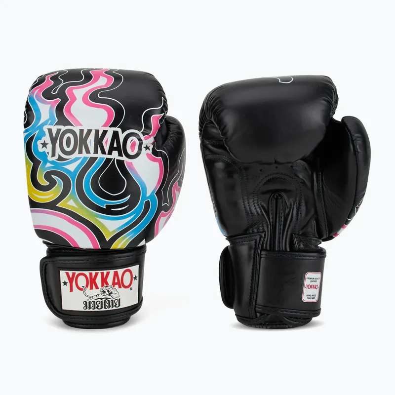 Výprodej Pánské boxerské rukavice YOKKAO Flames black