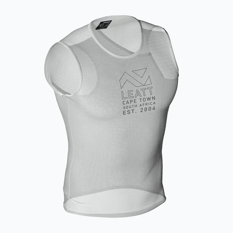 Pánský cyklistický dres Leatt Sleeveless Base white Vysoce Kvalitní