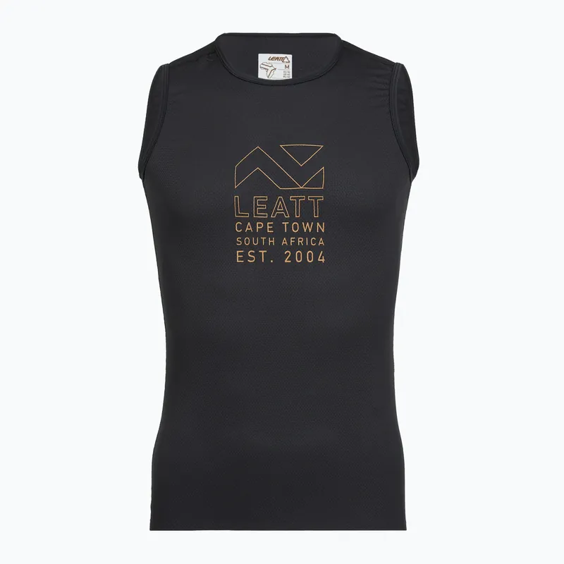 Pánský cyklistický dres Leatt Sleeveless Base black Speciální Cena