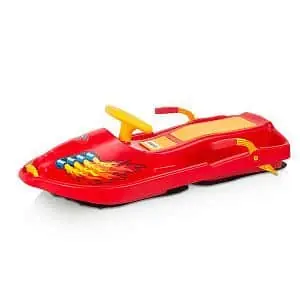 ŘIDITELNÉ BOBY SNOW BOAT - červené Zlevněný