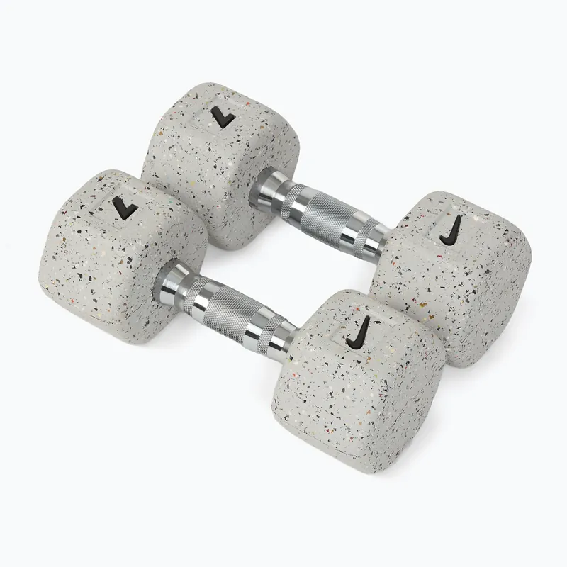 Objednat Nyní Činky Nike Strength Grind Hex Dumbbell 2 x 7 kg wolf grey