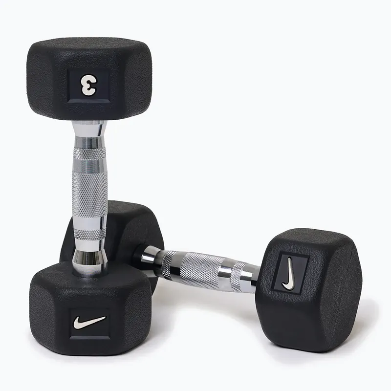 Činky Nike Strength Hex Dumbbell 2 x 3 kg black/white Jen Po Omezenou Doba