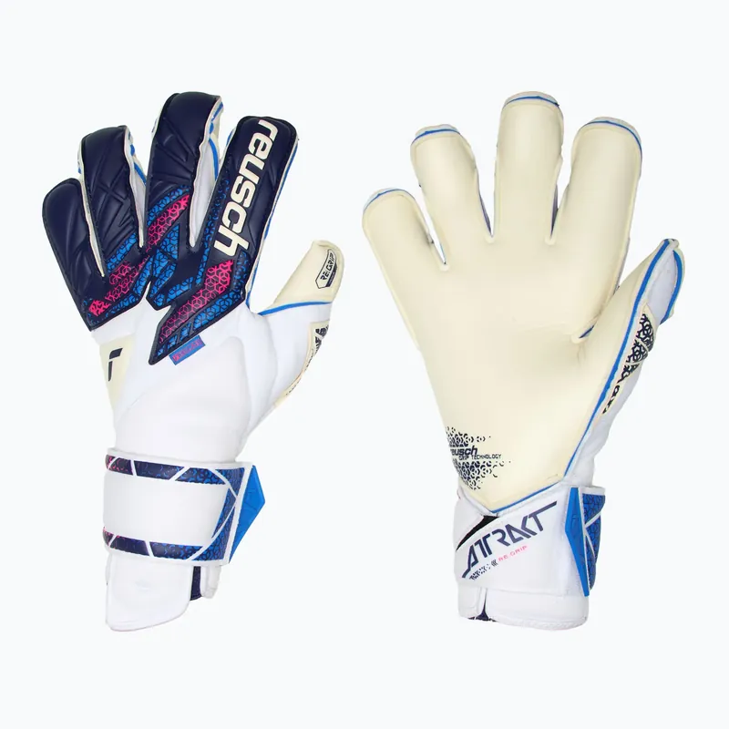 Nakupujte Hned Brankářské rukavice Reusch Attrakt RE GRIP Evolution blue/pink/white