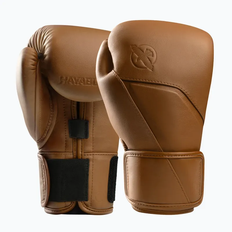 Boxerské rukavice Hayabusa E1 Leather brown Novinka Akční Cena