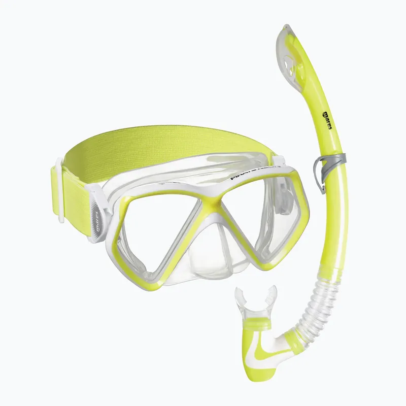 Dětská šnorchlovací sada Mares Combo Pirate Neon yellow/white/clear 411788BB Kup Teď