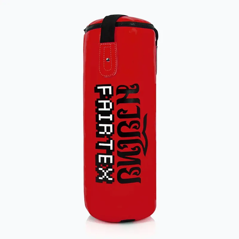 Vysoce Kvalitní Dětský těžký boxovací pytel Fairtex - nevyplněný červený