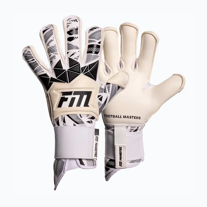 Hit Sezóny Brankářské rukavice Football Masters Invictus X Pro RF white/black