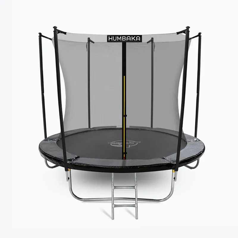 HUMBAKA Eco 244 cm černá ECO-8‘ Trampolíny Finální Výprodej