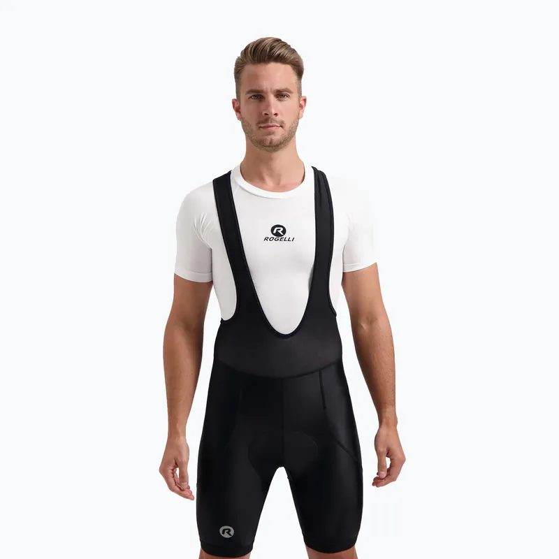 Pánské cyklistické kraťasy Rogelli Core Bib Short black Jen Po Omezenou Doba