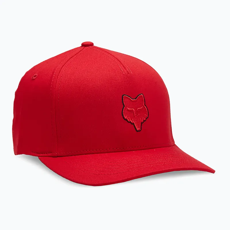 Autentický Kšiltovka Fox Racing Fox Head Flexfit flame red Novinka