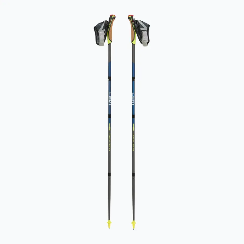 Hole na nordic walking LEKI Traveller FX.One Carbon námořnictvo-stříbrne 65325821110 Top Prodej