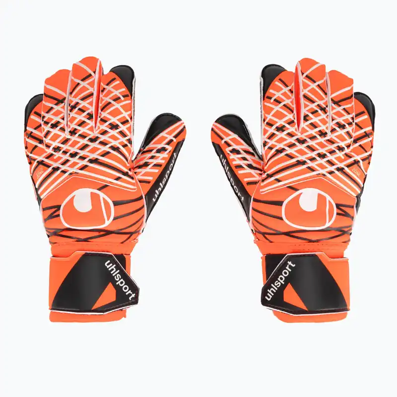 Brankářské rukavice uhlsport Soft Resist fluo orange/white/black Cenově Výhodný
