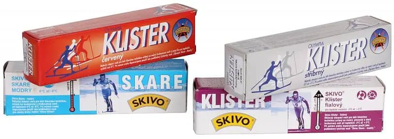 Originální Skivo Skare Modrý běžecký stoupací vosk