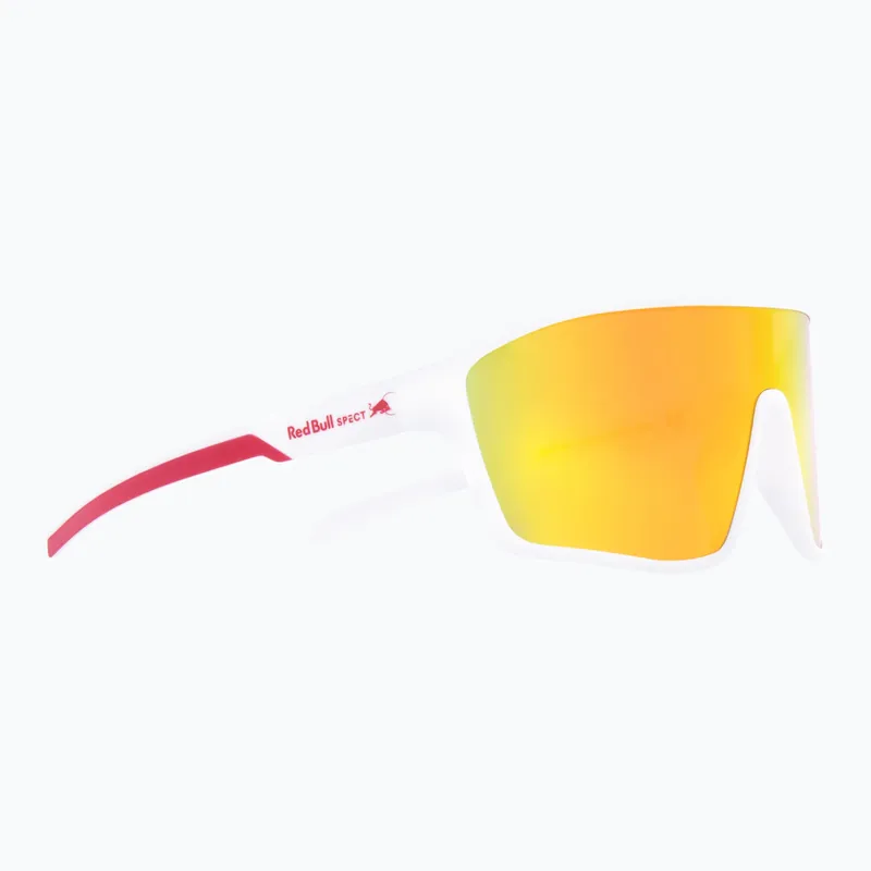 Nová Kolekce Sluneční brýle Red Bull SPECT Daft white/brown with orange mirror