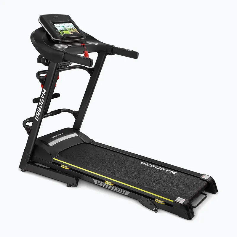 Výprodej Elektrický běžecký pás UrboGym V550M černý + příslušenství 5904906085411