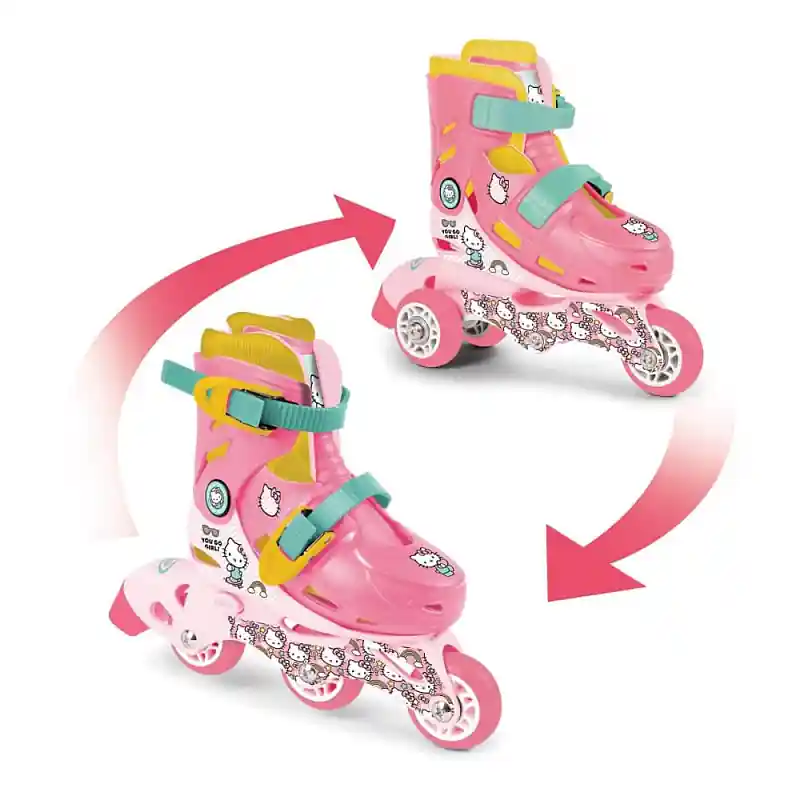 Kolečkové brusle Hello Kitty 2 in 1 Novinka