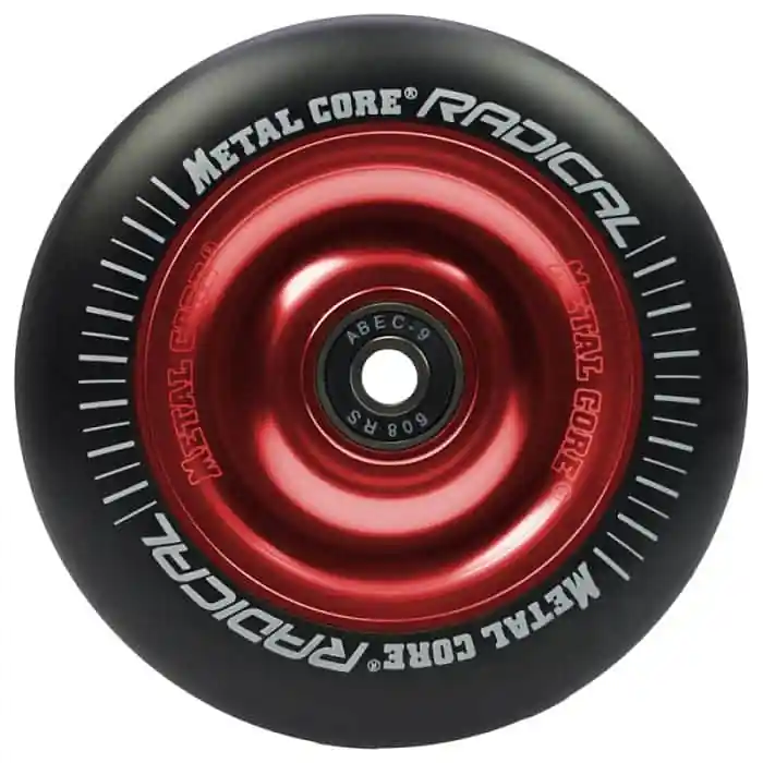 Metal Core Radical 100mm kolečko černo červené Akční Cena