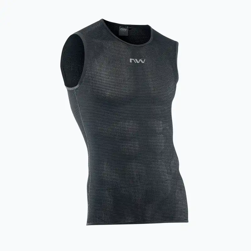 Pánský cyklistický dres Northwave Light Sleeveless černý Pouze Dnes
