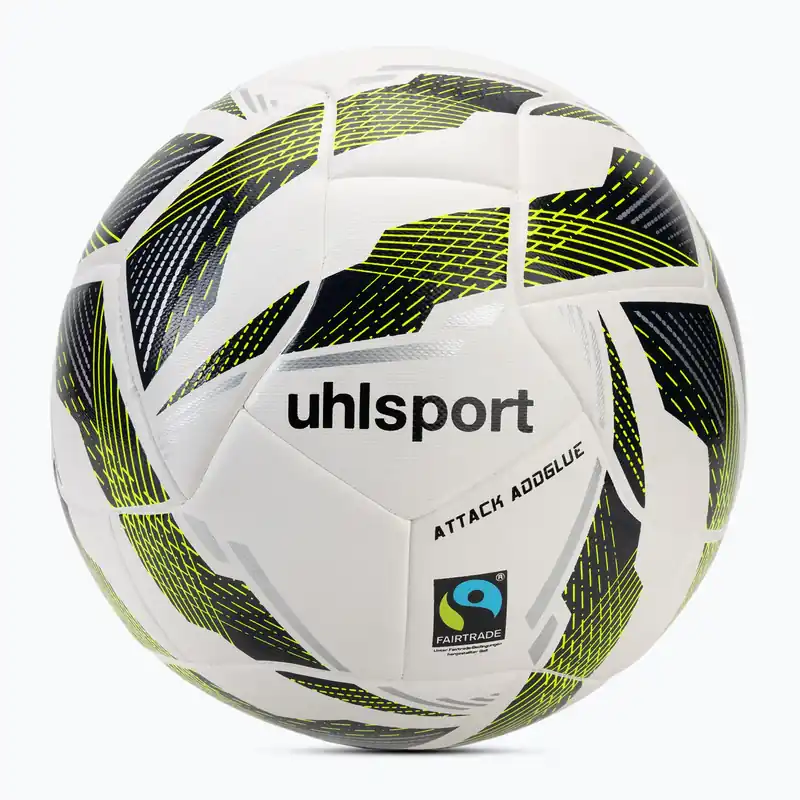 Nakupujte Hned Fotbalový míč uhlsport Match Addglue white/navy/fluo yellow velikost 5
