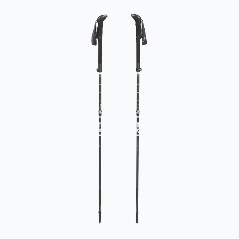 Trekové hole LEKI Makalu FX TA black stone blue/dark white Časově Omezené