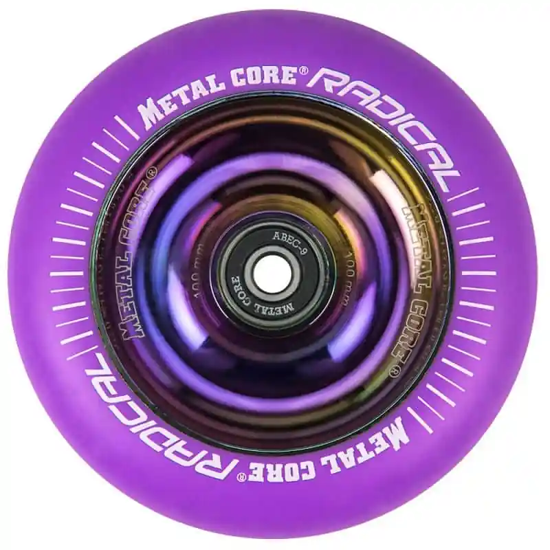 Kolečko Metal Core Radical 100 mm FLUORESCENT fialové Kup Teď