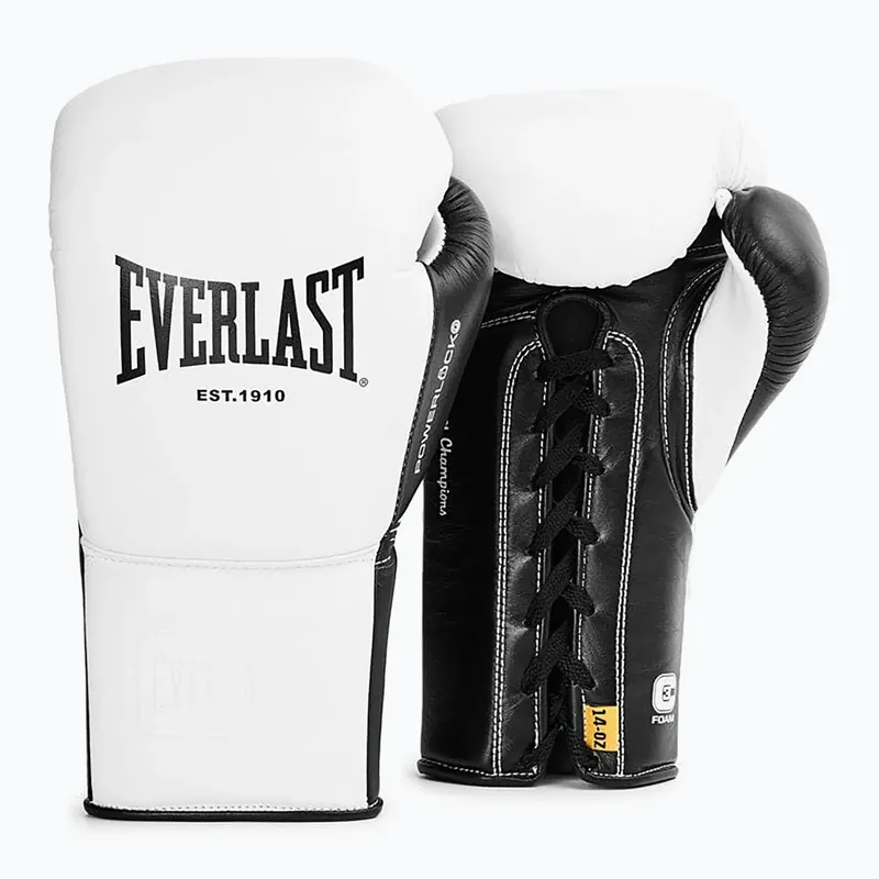 Bezpečná Platba Boxerské rukavice Everlast Powerlock Pro OG Laced white/black
