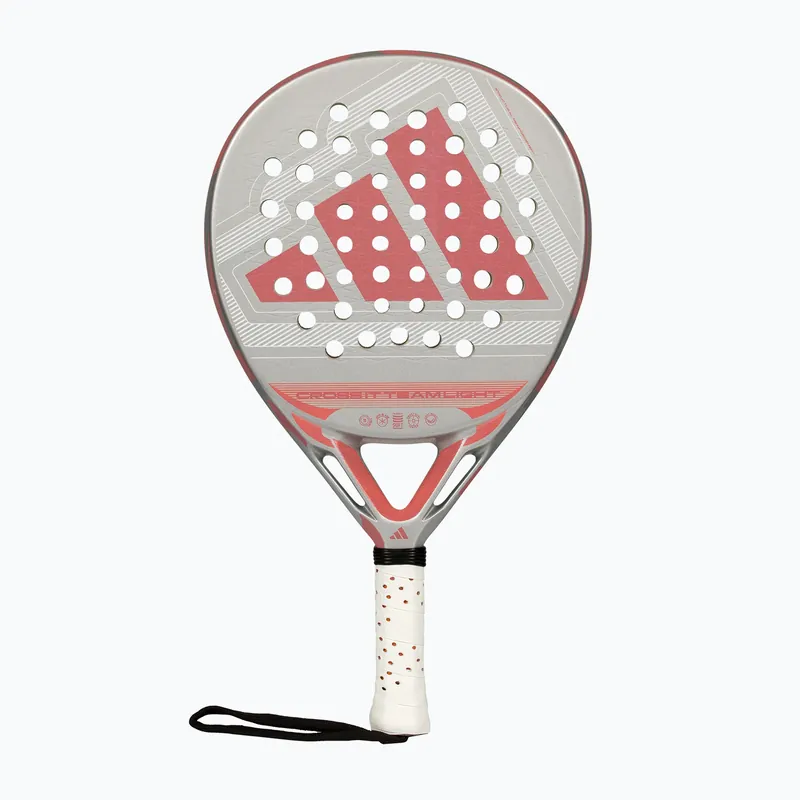Cenová Bomba Raketa na padel adidas Cross IT Team Light 2026 white/pink Novinka